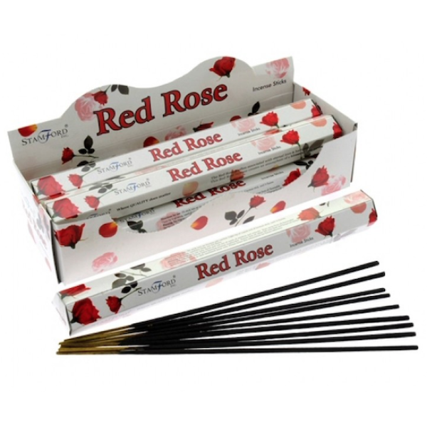 Incense Red Rose Hexagonal